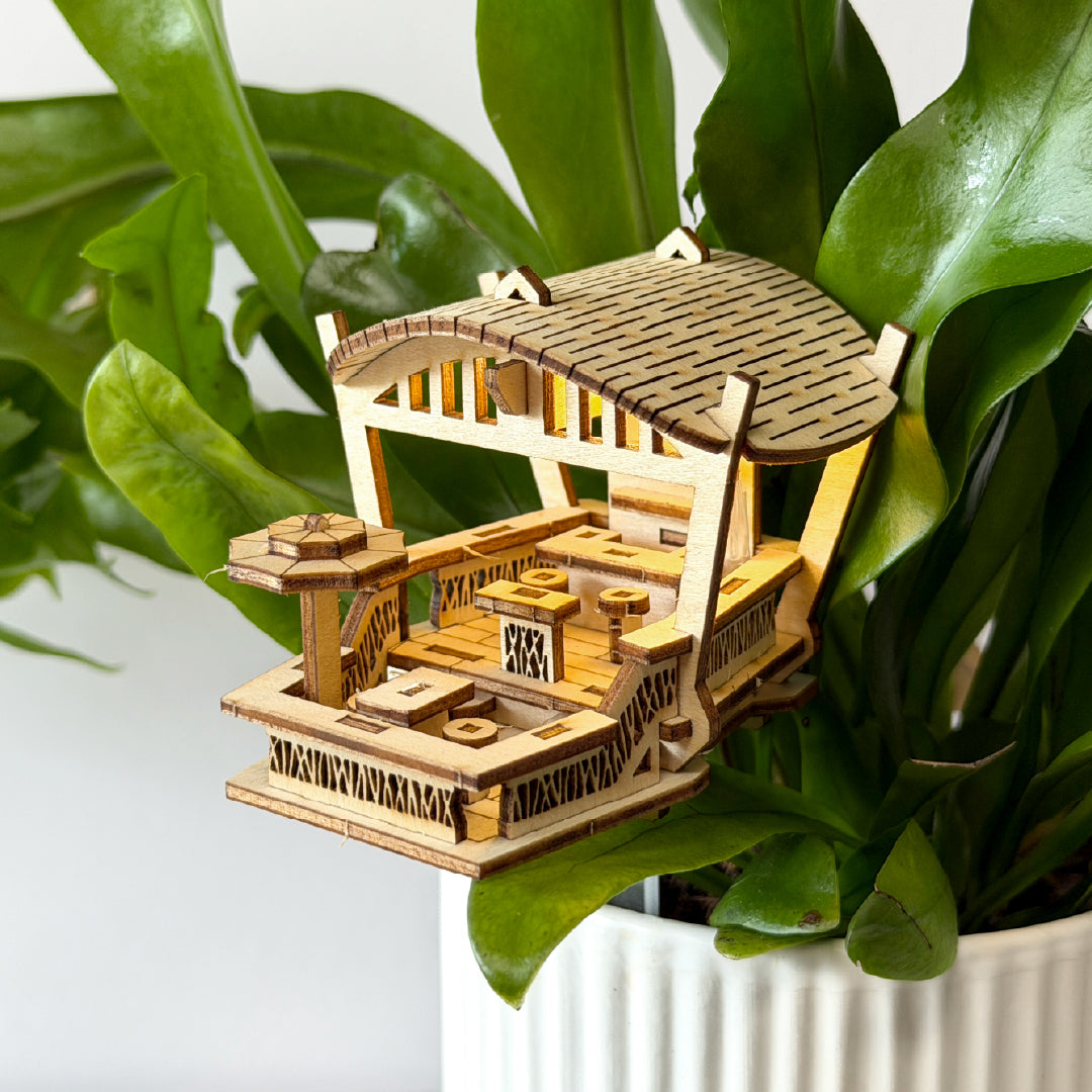 Tiny Treehouses 3D Wooden Craft Puzzle
