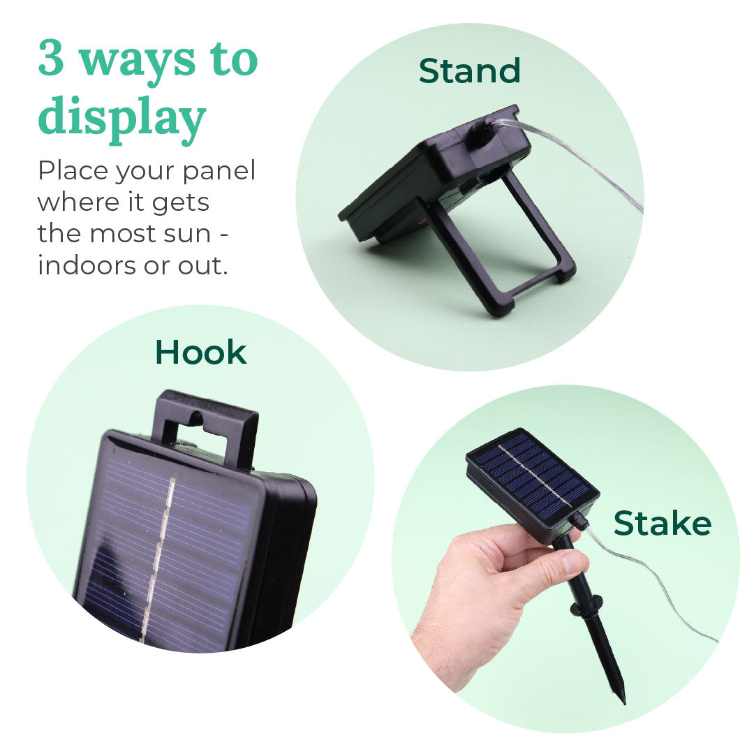 Solar Panel Led Treehouse Solar LED Lights Accessory for Treehouses | Tiny Treehouses Australia