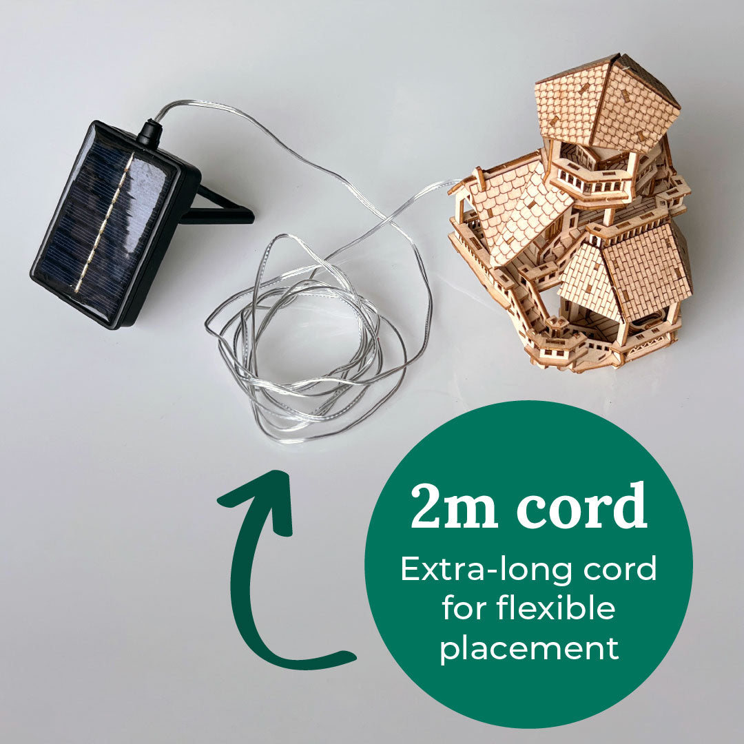 Solar LED Lights Accessory for Treehouses | Tiny Treehouses Australia