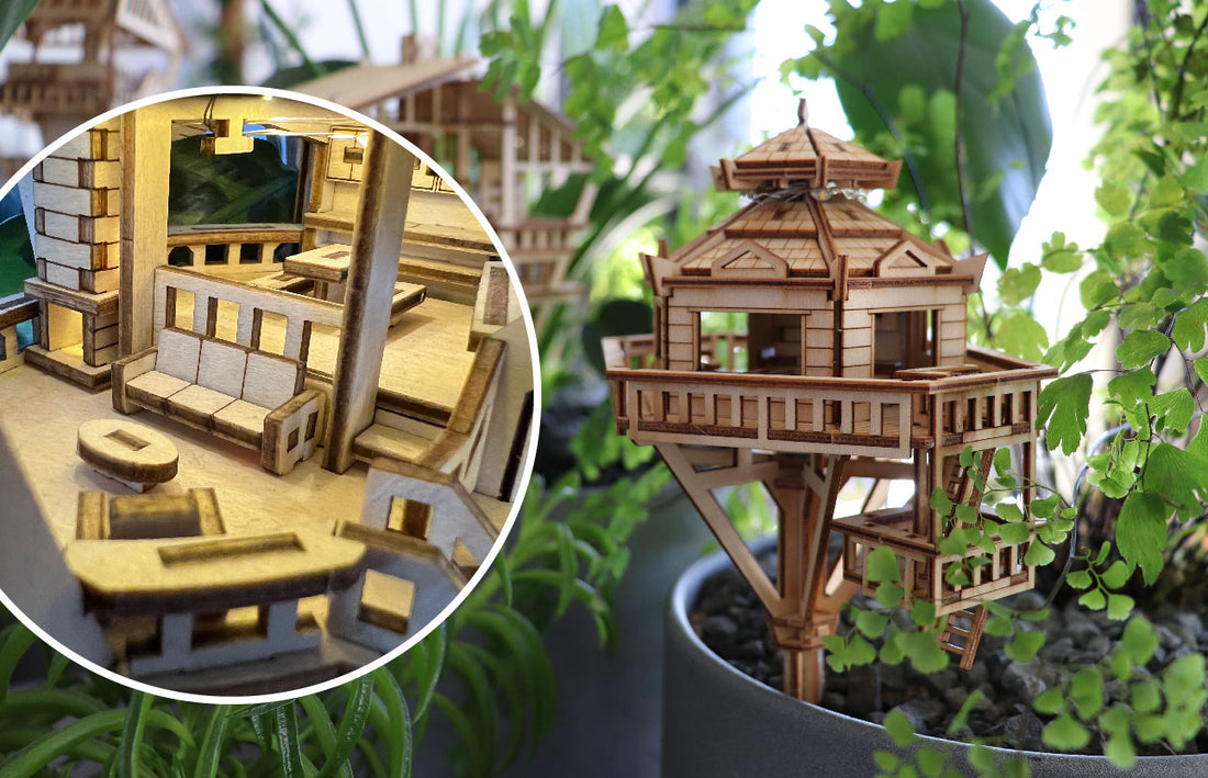Tiny Treehouse Models | DIY Wooden House Model Australia β Tiny ...