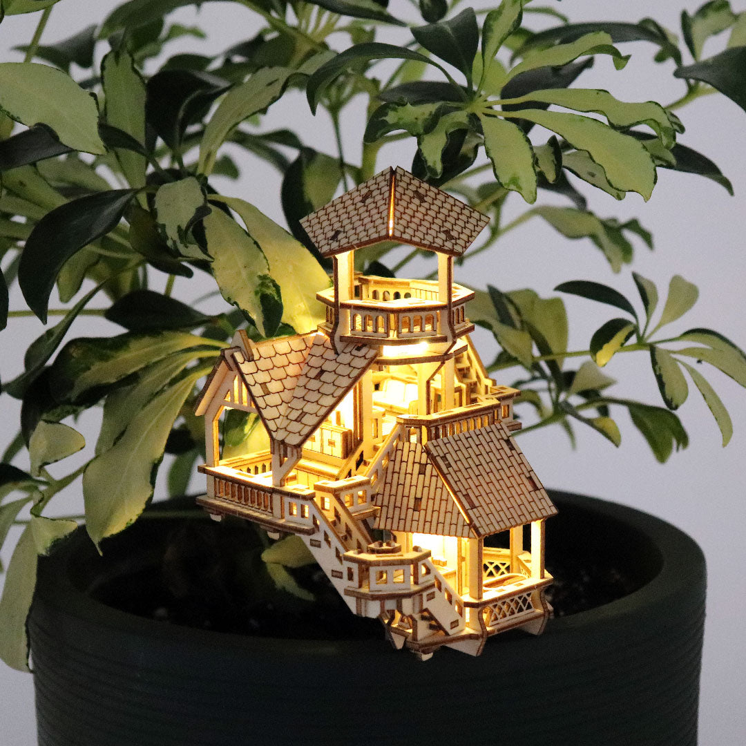 Forest Cottage Wooden Model | Tiny Treehouses – Tiny Treehouses Australia