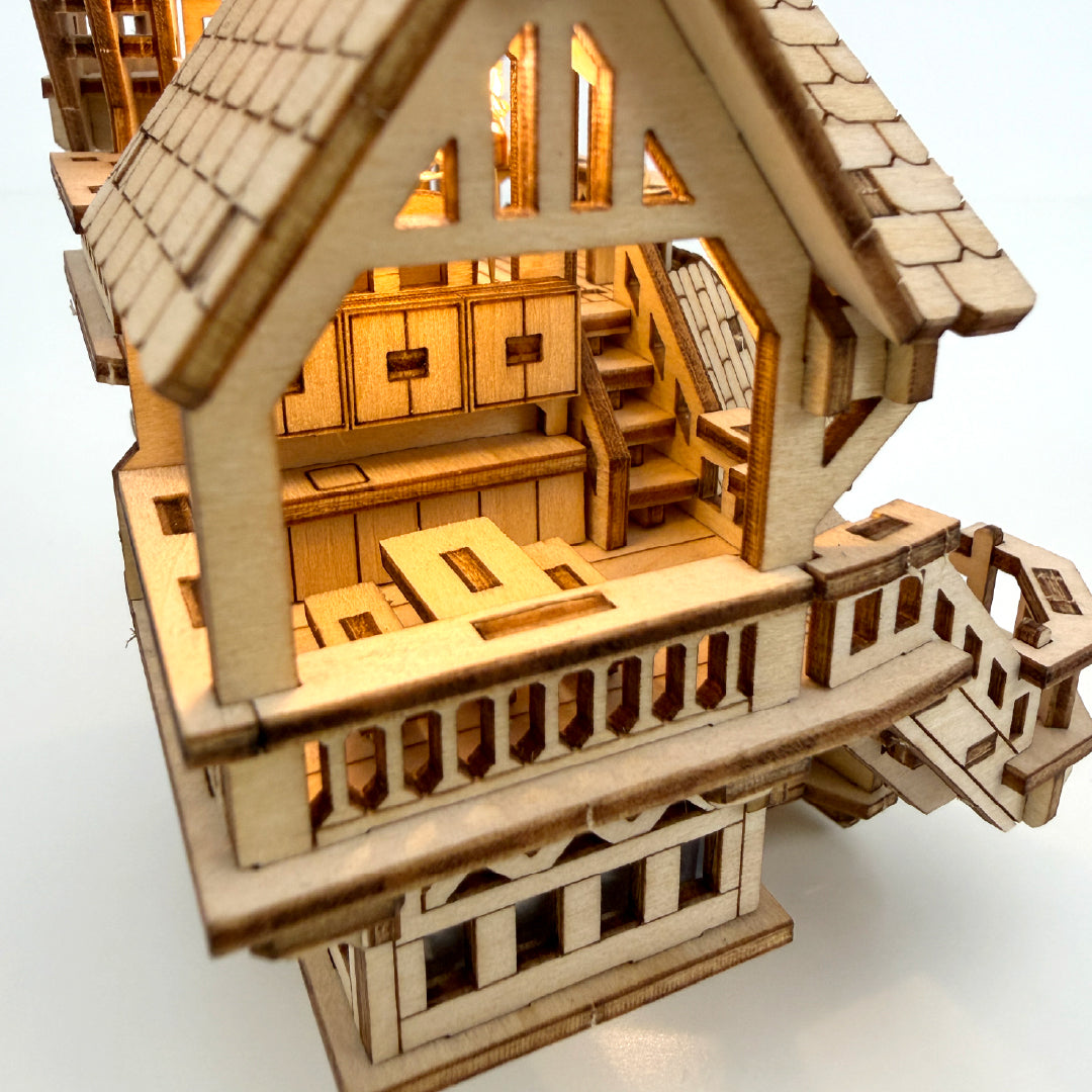 Tiny Treehouses 3D Wooden Craft Puzzle 