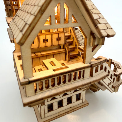 Tiny Treehouses 3D Wooden Craft Puzzle 