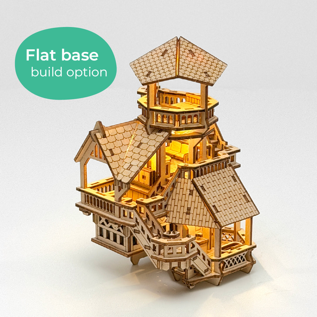 Tiny Treehouses 3D Wooden Craft Puzzle 