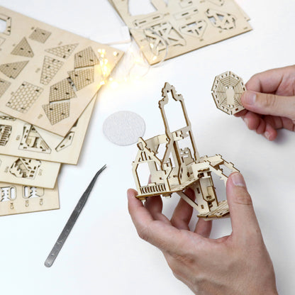Tiny Treehouses 3D Wooden Craft Puzzle 