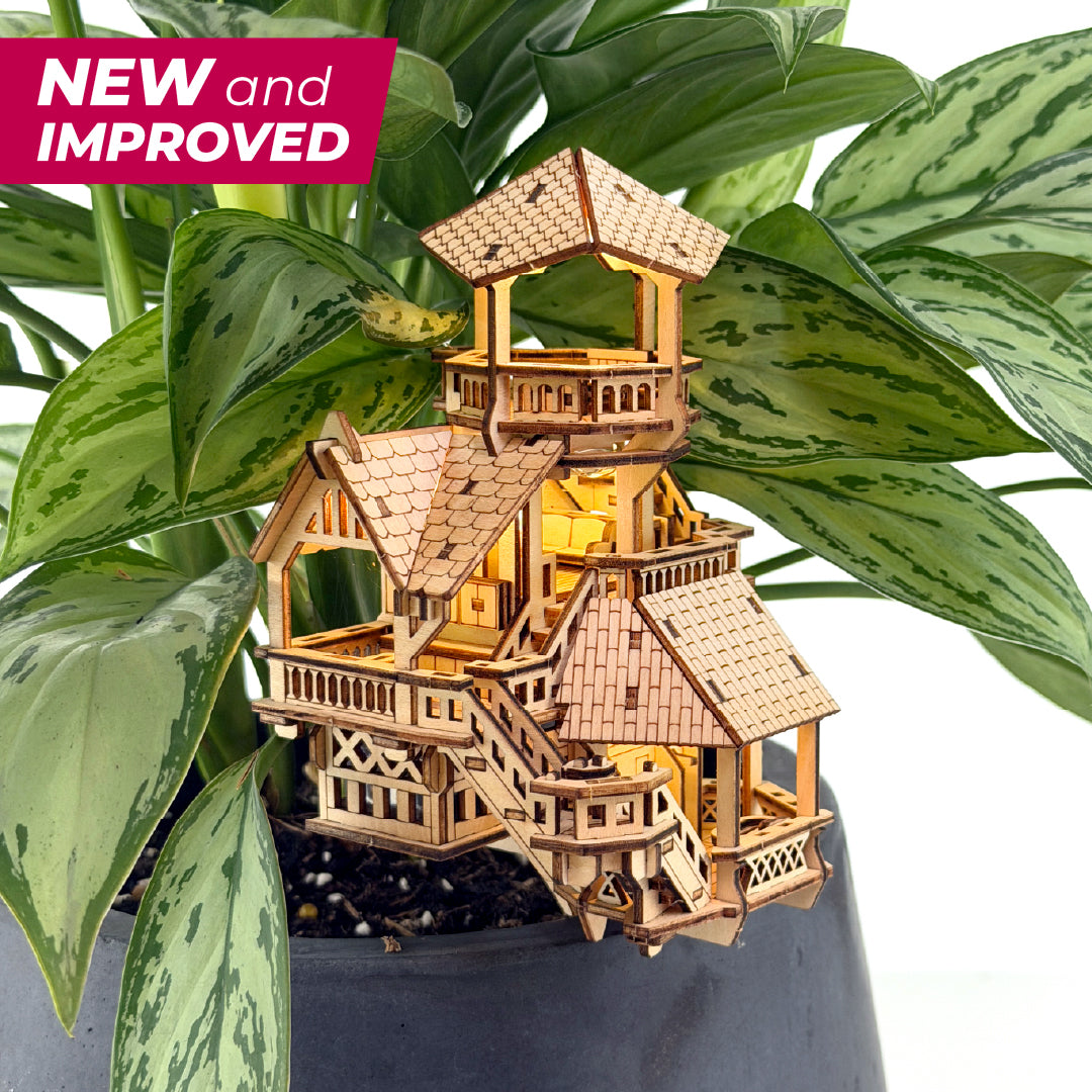 Tiny Treehouses 3D Wooden Craft Puzzle 