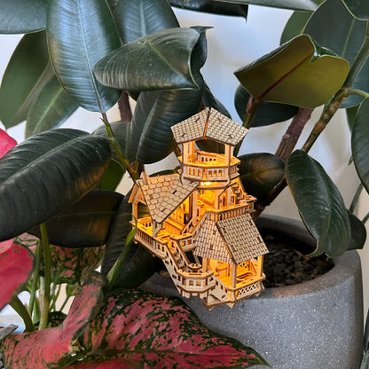 Tiny Treehouses 3D Wooden Craft Puzzle 