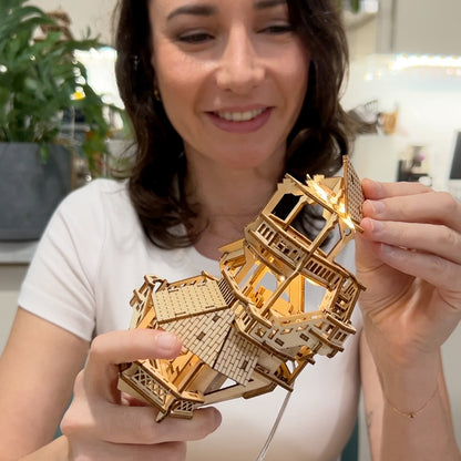 Tiny Treehouses 3D Wooden Craft Puzzle 