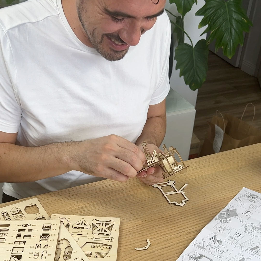 Tiny Treehouses 3D Wooden Craft Puzzle 