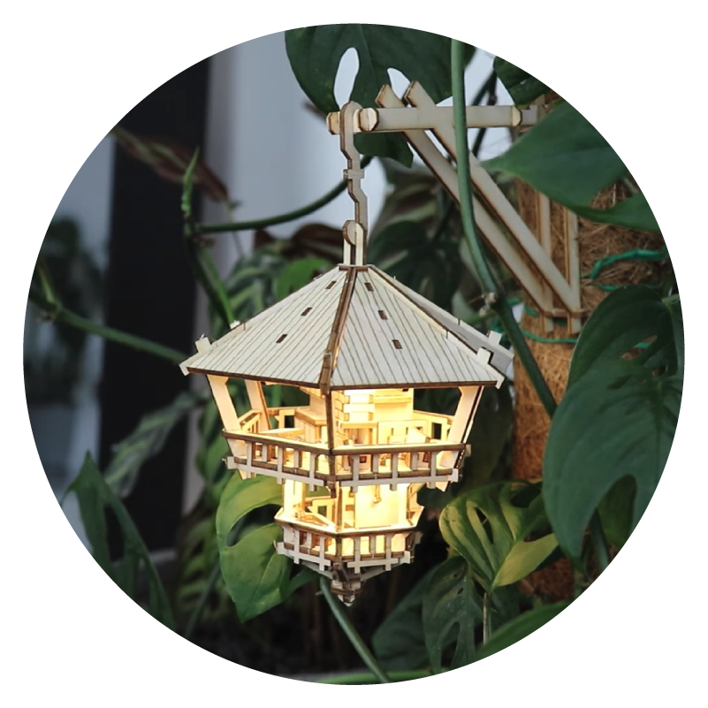 Tiny treehouses diy crafts wooden puzzles for adults tiny