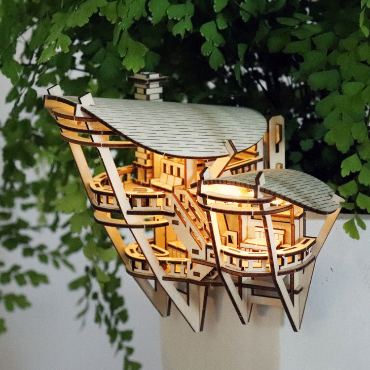 Tiny treehouses diy crafts wooden puzzles for adults tiny